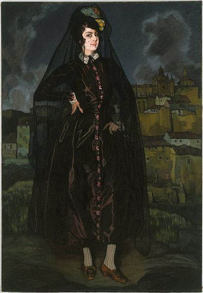 Portrait of Anita Ramxrez in Black